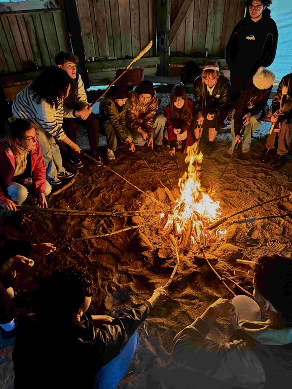 Wildnisschule Lagerfeuer